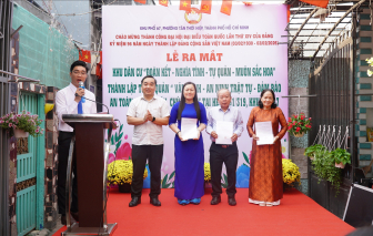 Phường Tân Thới Hiệp công nhận khu phố 67 là Khu dân cư “Đoàn kết – Nghĩa tình – Tự quản”