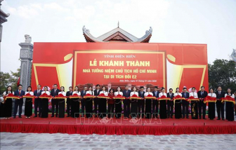 Tổng Bí thư Tô Lâm dự Lễ Khánh thành Nhà tưởng niệm Chủ tịch Hồ Chí Minh tại di tích đồi E2