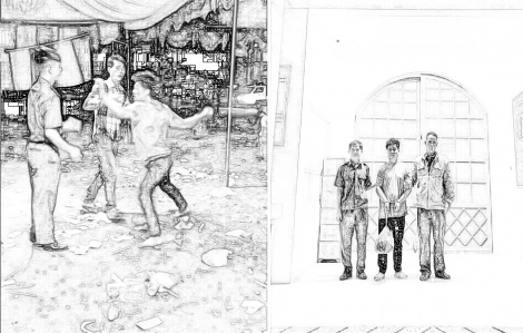 Bắt thanh niên say xỉn quậy phá tại buổi tiệc còn đánh công an bị thương