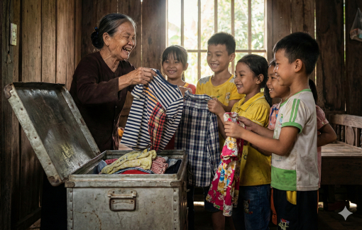 Chiếc thùng… đựng tết