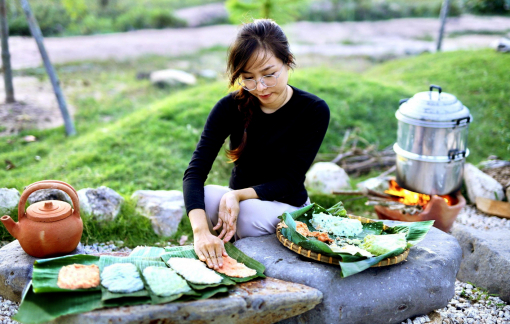 Gian bếp quê giữa nhịp sống số