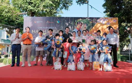 Mang xuân đến với Làng thiếu niên Thủ Đức