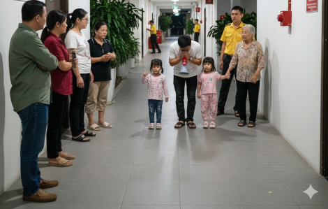 Người lớn là hình mẫu xây dựng văn hóa chung cư cho trẻ nhỏ