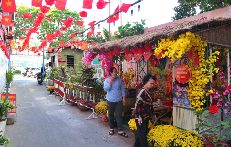 Tết đã về trong hẻm nhỏ TPHCM