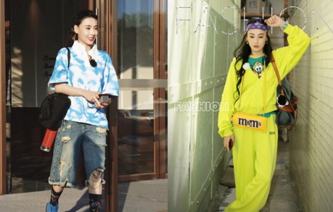 Trương Bá Chi 45 tuổi vẫn 'lên đồ' như gái đôi mươi