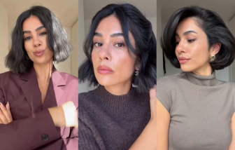 Biến hóa muôn kiểu tóc bob cực xinh chỉ trong 1 phút