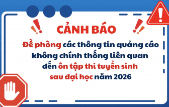 Trường đại học Y Dược TPHCM cảnh báo quảng cáo ôn thi nội trú 2026 trôi nổi trên mạng xã hội