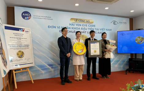 Đơn vị nhãn khoa đầu tiên tại Việt Nam đạt chuẩn chất lượng AACI