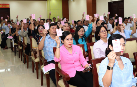 TPHCM lập danh sách sơ bộ người ứng cử đại biểu Quốc hội khóa XVI