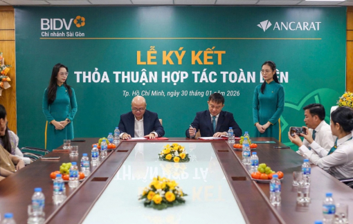 BIDV hợp tác cùng Ancarat mở rộng kênh thanh toán bạc online trên ứng dụng BIDV SmartBanking