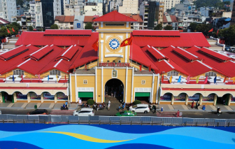 Đơn vị tài trợ sẵn sàng sửa màu sơn chợ Bến Thành, Hồ Con Rùa