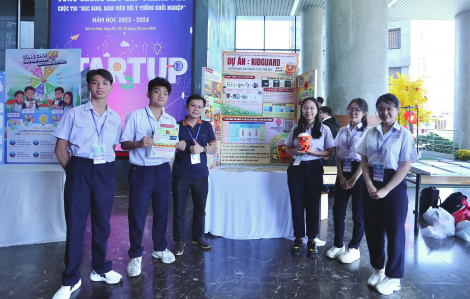 Học sinh Trường THPT Lương Thế Vinh giành giải Nhất cuộc thi ý tưởng khởi nghiệp TPHCM