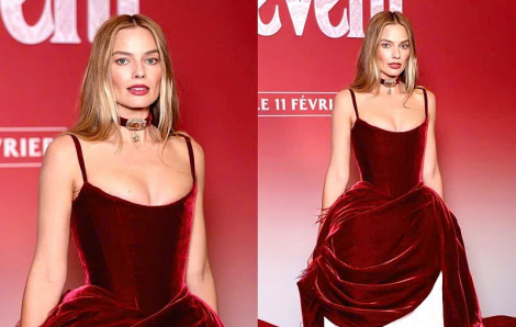 Margot Robbie gây 'lóa mắt' với bộ trang sức hơn 100 carat kim cương