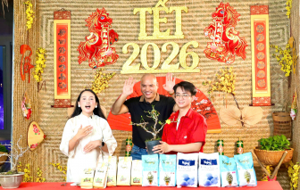 Một xã tại TPHCM tổ chức mega livestream bán sản phẩm giúp nông dân