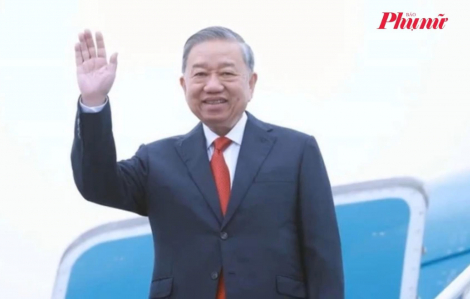 Tổng bí thư Tô Lâm lên đường thăm cấp Nhà nước tới Lào