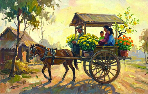 Chuyến xe ngựa chiều 29 tết