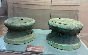 Vì sao bộ trống đồng làng Vạc được công nhận là bảo vật quốc gia?