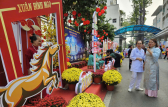 Xuân đã về trên Bệnh viện Chợ Rẫy TPHCM