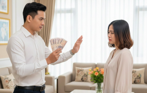 Chồng được thưởng 100 triệu đồng nhưng không đưa vợ đồng nào