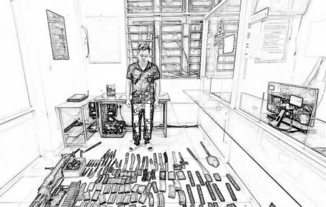 Khởi tố ông trùm buôn vũ khí, thu giữ 3 khẩu súng cùng hàng trăm viên đạn