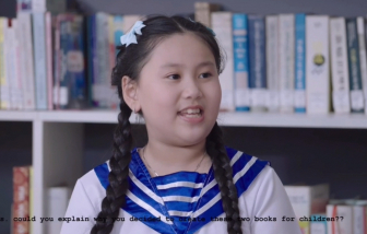 Bài dự thi của Nguyễn Cao Thanh Trúc tại vòng bán kết cuộc thi Kể chuyện sách thiếu nhi