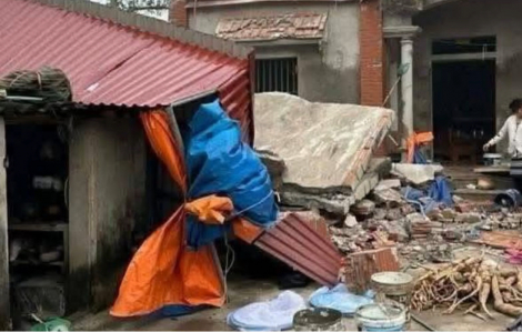 Hưng Yên: Sập nhà, một người không qua khỏi do pháo nổ tự chế