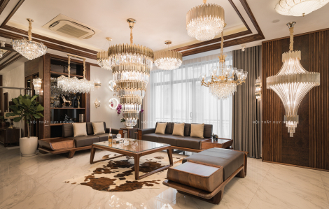 Showroom nội thất gỗ óc chó Huy Hoàng hội tụ giá trị nội thất cao cấp