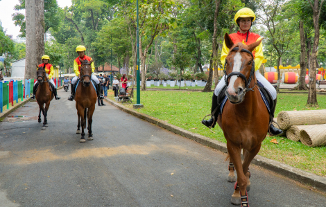 Sẽ có màn trình diễn cưỡi ngựa tại Hội hoa xuân công viên Tao Đàn