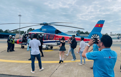 Tour trực thăng khám phá TPHCM chính thức đón khách