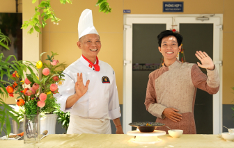 Canh súp bí cuộn gà Phước - Lộc - Thọ: Món thanh nhẹ 'giải ngán' ngày tết