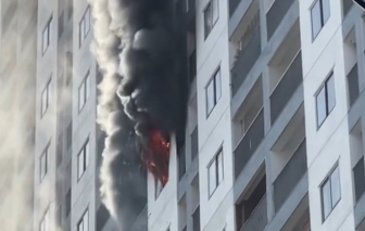 Cháy chung cư ở Nha Trang, 2 người tử vong vào chiều 25 Tết