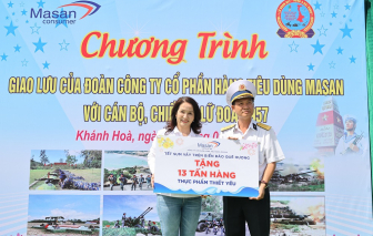 Mang nước mắm CHIN-SU cá cơm Biển Đông đến với lính đảo