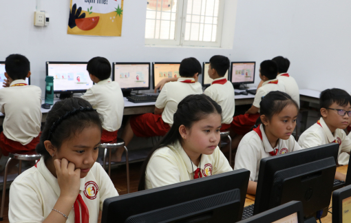 Hơn một triệu học sinh TPHCM được học tin học theo chuẩn quốc tế