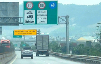 Giảm tốc độ tối đa trên nhiều tuyến cao tốc