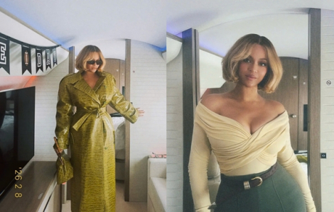 Beyoncé 'lột xác' với tóc ngắn, trẻ trung bất ngờ ở tuổi 44