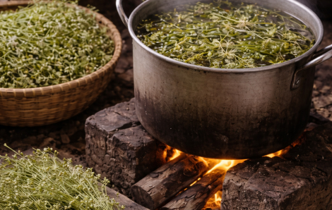 Nhớ nồi nước mùi già chiều cuối năm