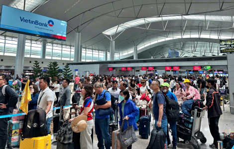 Sân bay Tân Sơn Nhất đón kỷ lục gần 159.000 khách trong ngày 27 tháng Chạp