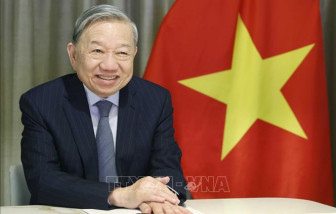 Tổng Bí thư Tô Lâm điện đàm với các nghị sỹ Mỹ