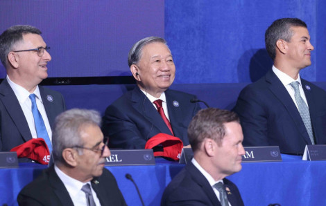 Tổng bí thư Tô Lâm dự phiên khai mạc Hội đồng Hòa bình về Gaza tại Mỹ