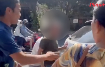 Bắt khẩn cấp 2 đối tượng dùng xẻng rượt đánh du khách tại Vũng Tàu