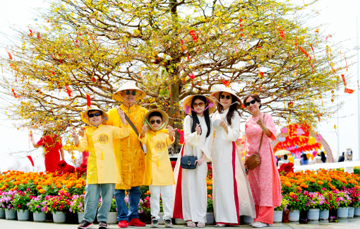 Du lịch TPHCM bội thu hơn 12.150 tỉ đồng dịp tết, đón 4,3 triệu lượt khách