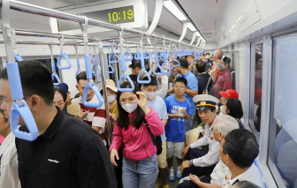 Metro số 1 vượt kế hoạch phục vụ tết với hơn 571.000 lượt khách