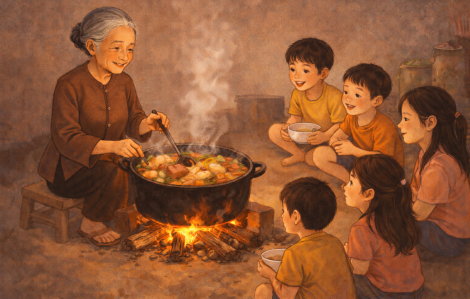 Nồi xà bần của ngoại