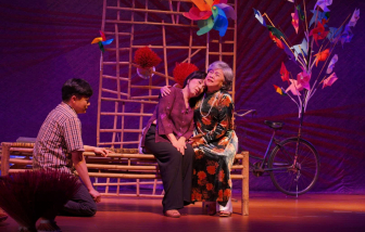 Cuộc hội ngộ thú vị của hai cô đào cải lương và kịch nói vở diễn '29 anh về'