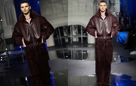 Romeo Beckham sải bước trên sàn diễn, trở thành điểm nhấn của London Fashion Week 2026