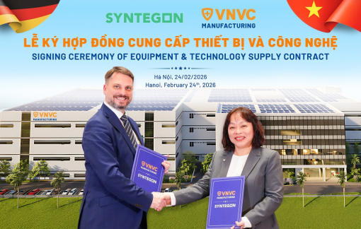 VNVC ký hợp đồng đầu tư công nghệ lõi sản xuất vắc xin hiện đại hàng đầu thế giới