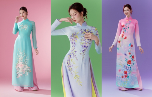 Hoa hậu Quế Anh diện áo dài hóa 'nàng thơ mùa xuân'