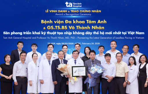 Bệnh viện Tâm Anh triển khai kỹ thuật tạo nhịp không dây thế hệ mới đầu tiên tại Việt Nam