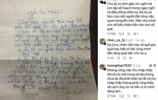 Chú bảo vệ viết đơn nghỉ phép, dân mạng: “Bảo vệ này nên thuê suốt đời”