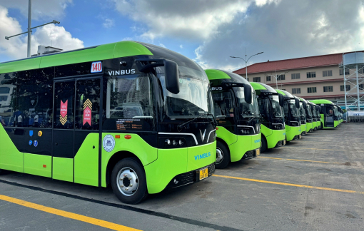TPHCM đưa thêm 169 xe buýt điện vào vận hành